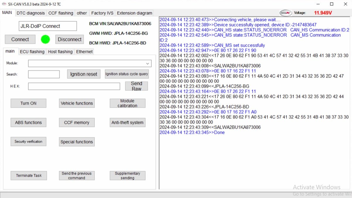 SX-CAN complete diagnostic platform overview